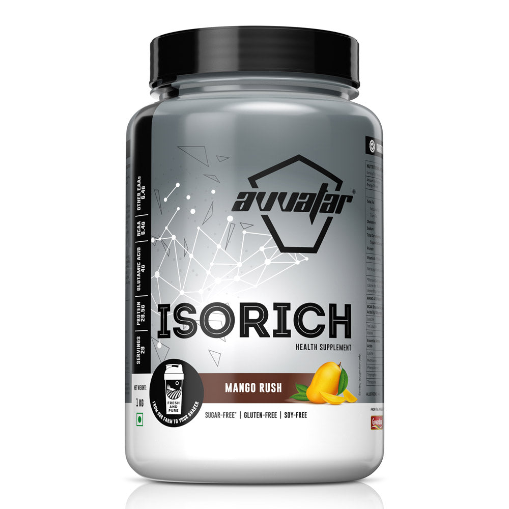 Avvatar Isorich Whey Protein Powder 1kg