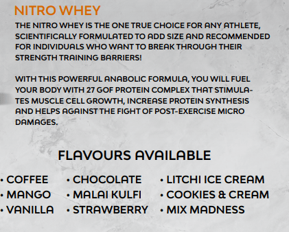 Proton Biotech Nitro Whey