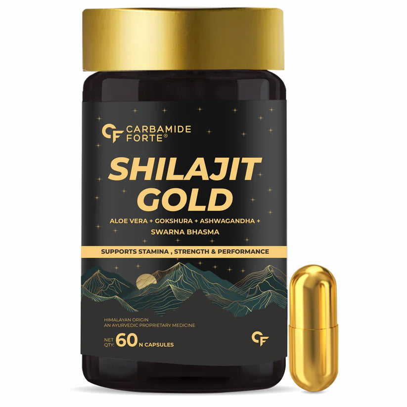 Carbamide Forte Shilajit Gold for Men 60 capsules