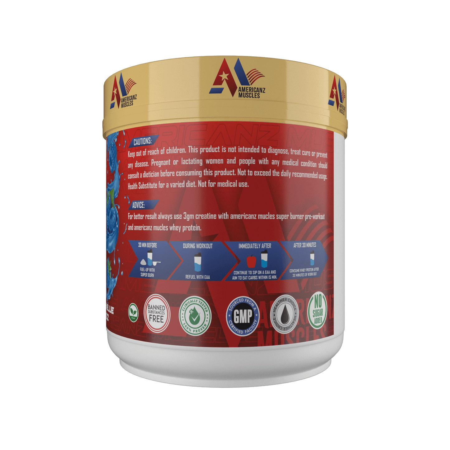 American Muscles Super Burn Fat Burning Pre Workout 300Gm – Energy & Fat Loss Formula