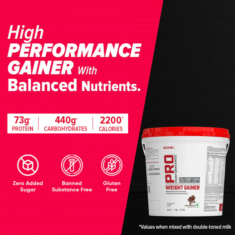 GNC Pro Performance Weight Gainer 5kg