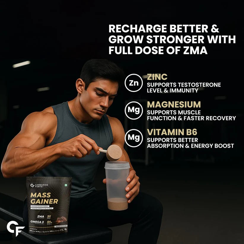 Carbamide Forte Mass Gainer Belgian Chocolate 1kg