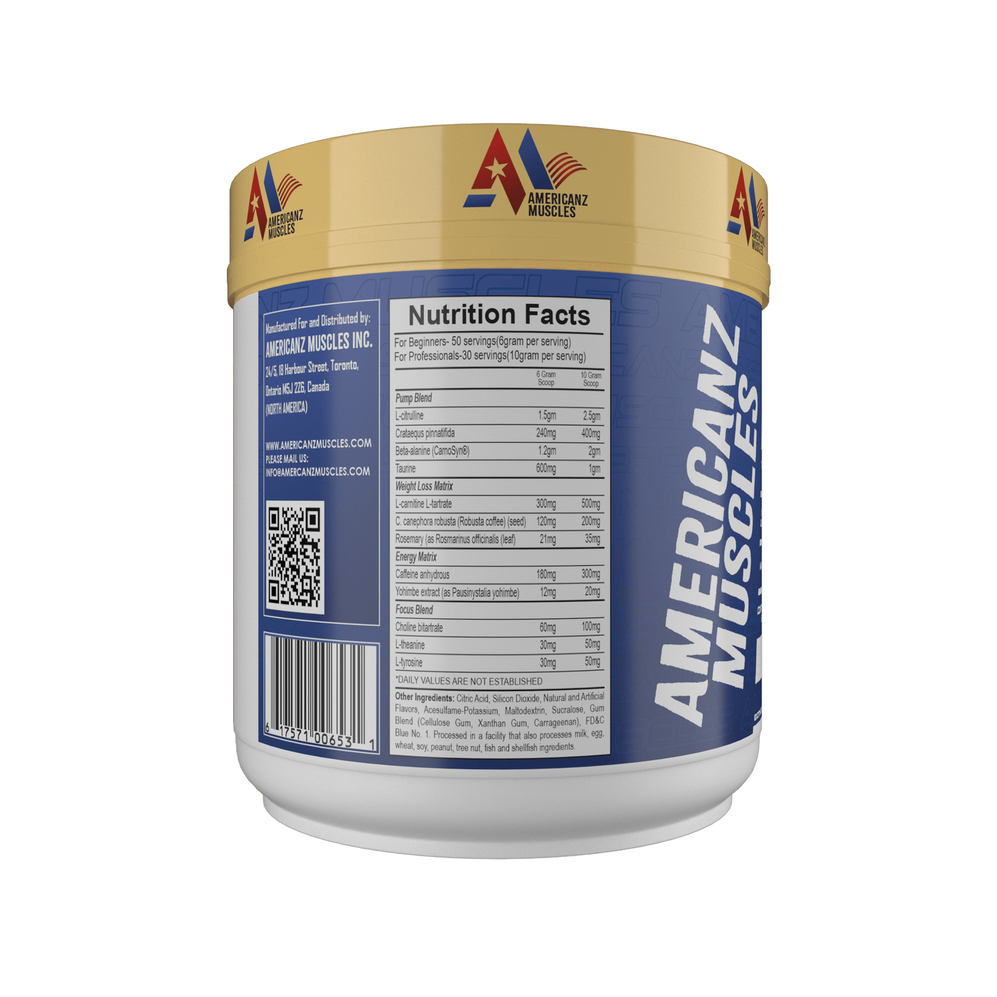 American Muscles Super Burn Fat Burning Pre Workout 300Gm – Energy & Fat Loss Formula