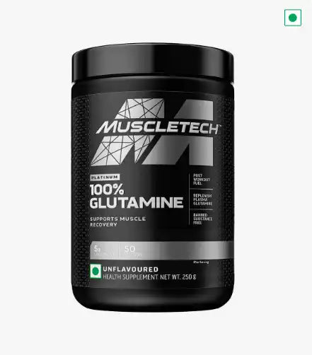 MuscleTech Platinum 100% Glutamine 250 gms