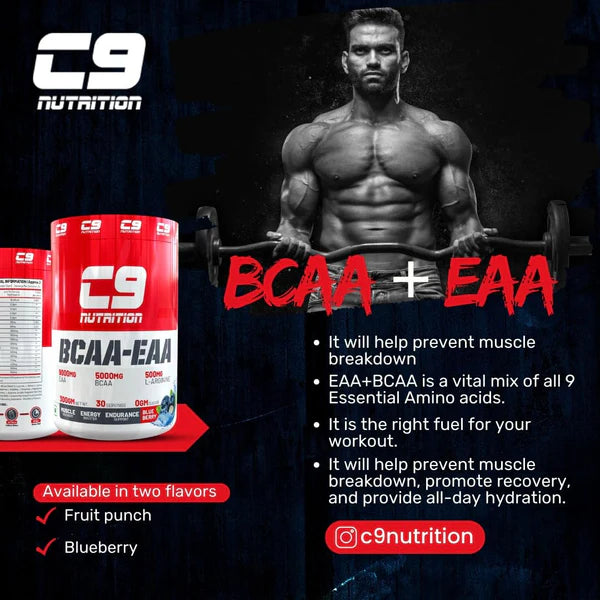 C9 Nutrition BCAA-EAA Blueberry