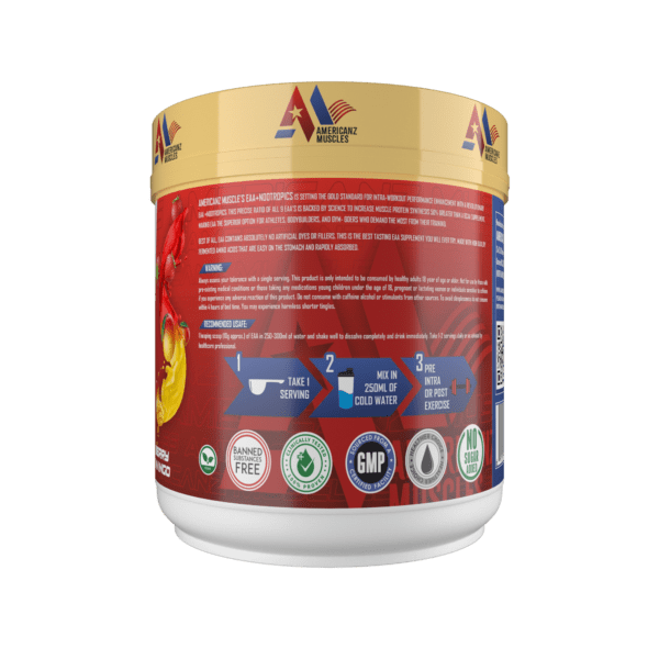 AMERICANZ MUSCLES EAA+ NOOTROPICS 8:1:1 300GM-2