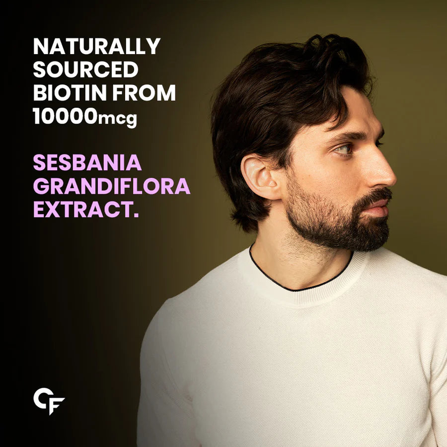 Biotin from Sesbania β 10,000 mcg β Carbamide Forte β 90 Tablets