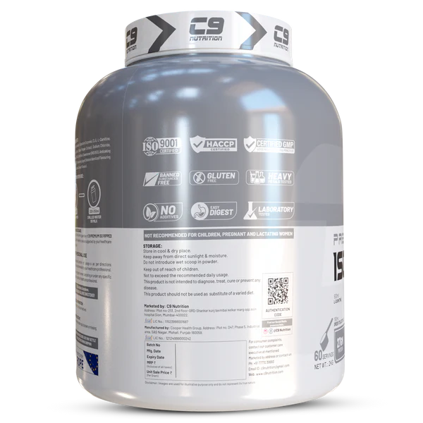 C9 Nutrition ISO Ripped Whey Protein Isolate 2kg-2