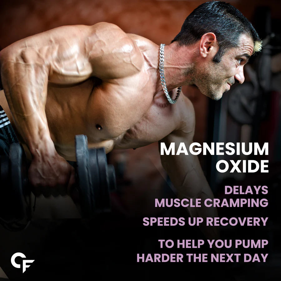 Carbamide Forte Chelated Magnesium Supplement – 60 Veg Tablets for Muscle, Sleep & Energy