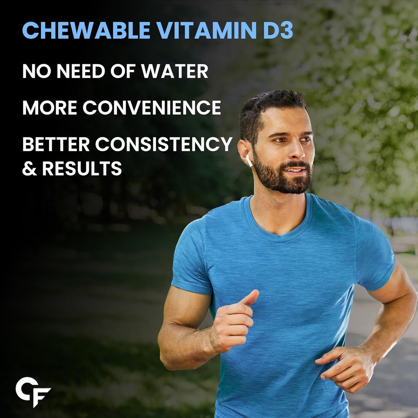 Carbamide Forte Chewable Vitamin D Supplement - Orange Flavour