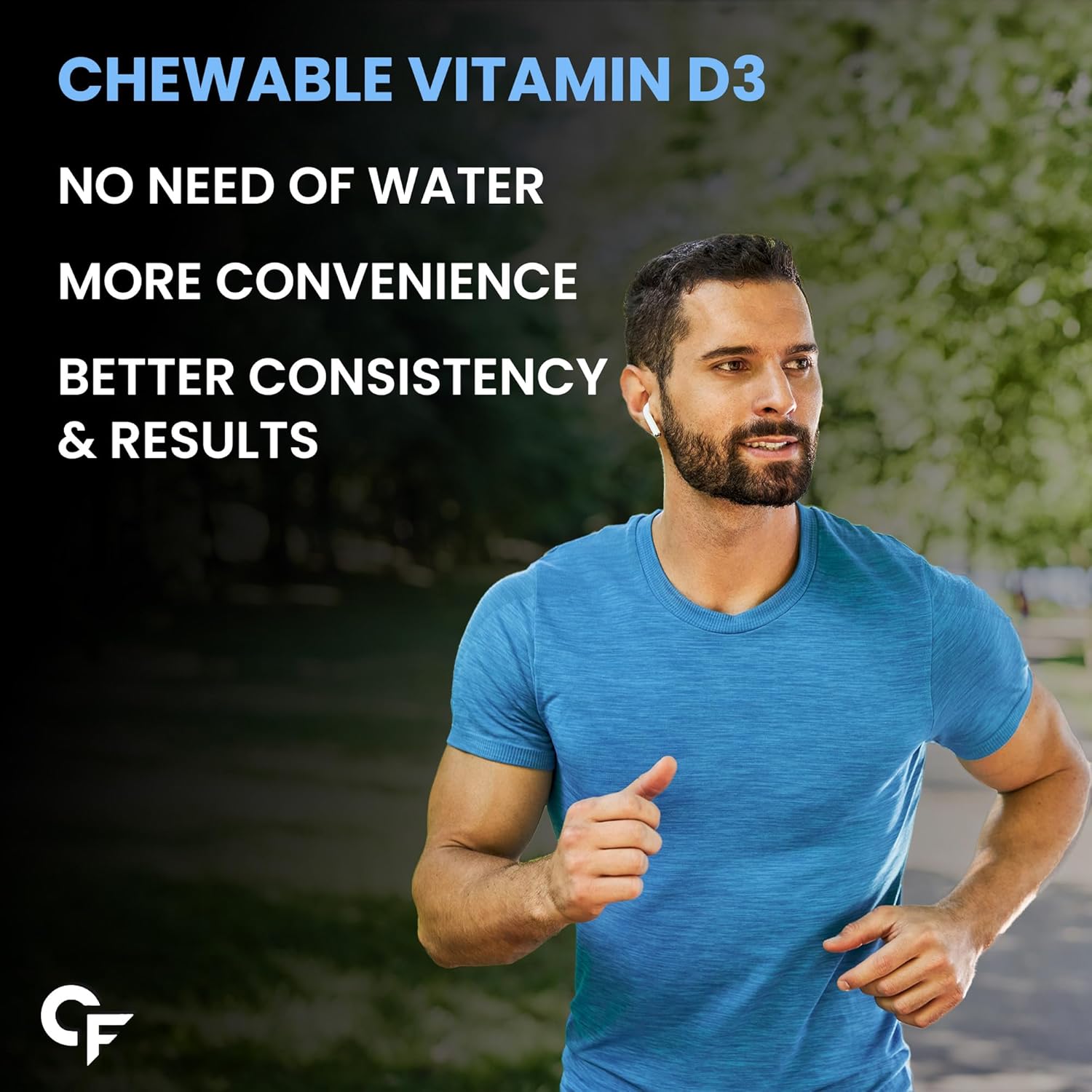 Carbamide Forte Chewable Vitamin D Supplement - Orange Flavour