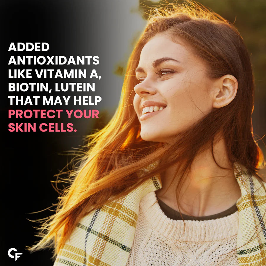 Carbamide Forte 100% Veg Collagen Builder, 90 Tablets | Plant Based Collagen Support Supplement for Skin & Hair-4