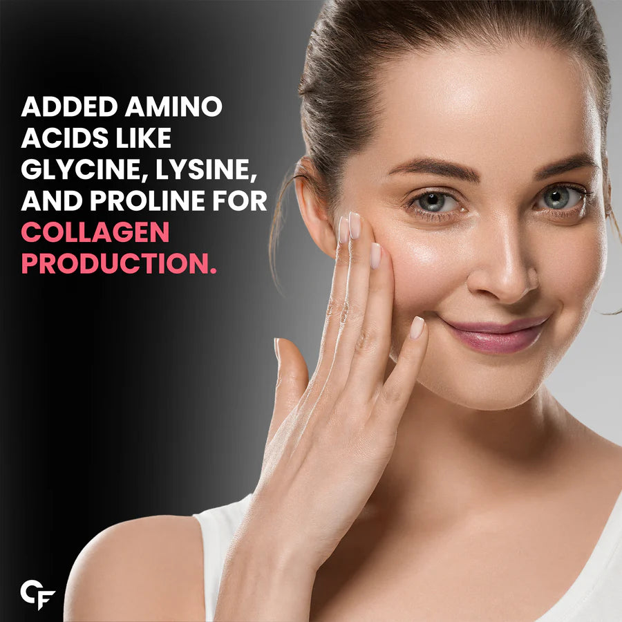 Carbamide Forte 100% Veg Collagen Builder, 90 Tablets | Plant Based Collagen Support Supplement for Skin & Hair-5