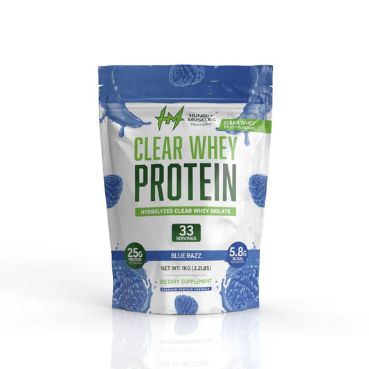 Hungry Muscles Clear Whey Protein Isolate 33 Servings 1KG