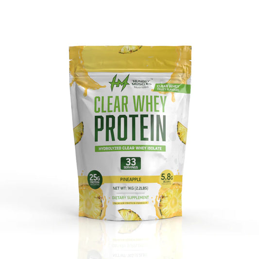 Hungry Muscles Clear Whey Protein Isolate 33 Servings 1KG