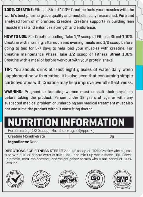FS NUTRITION NAUGHTY BOY CREATINE 100GM-4
