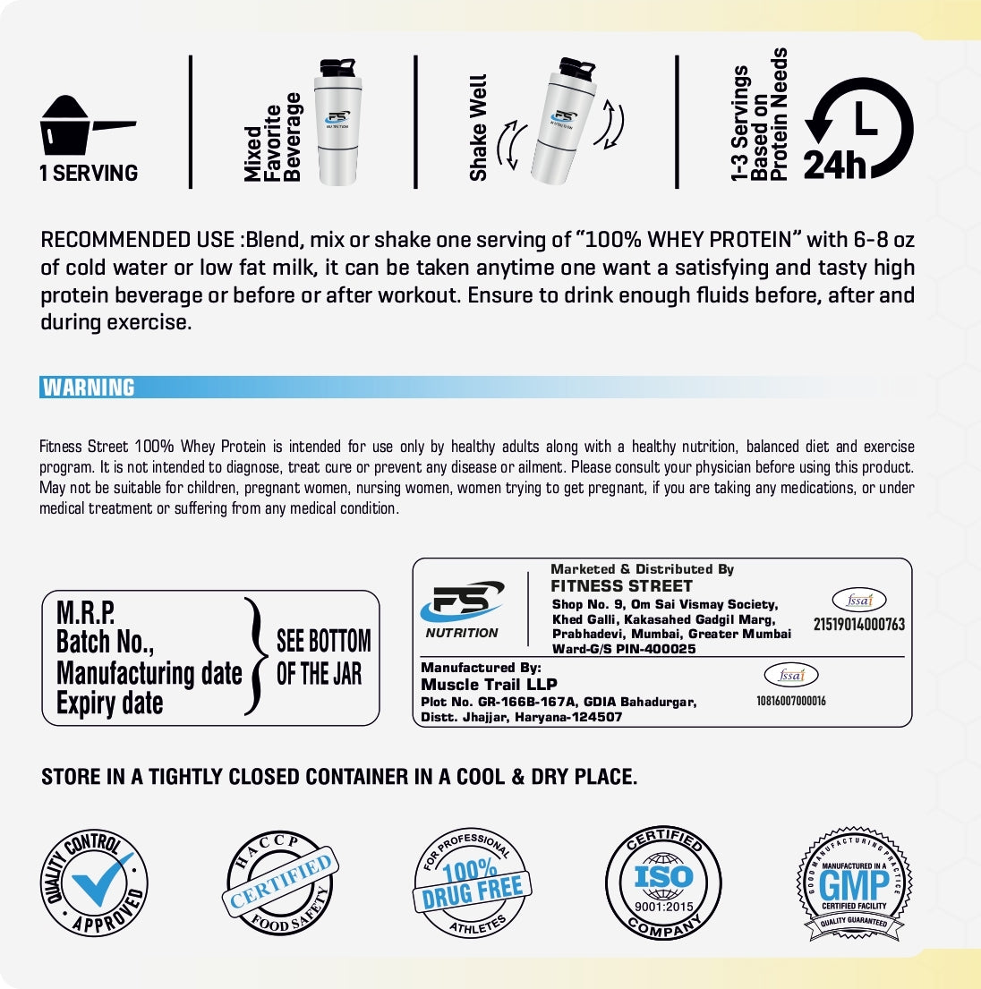 FS NUTRITION NITRO FUSION WHEY PROTEIN 1.870KG-2