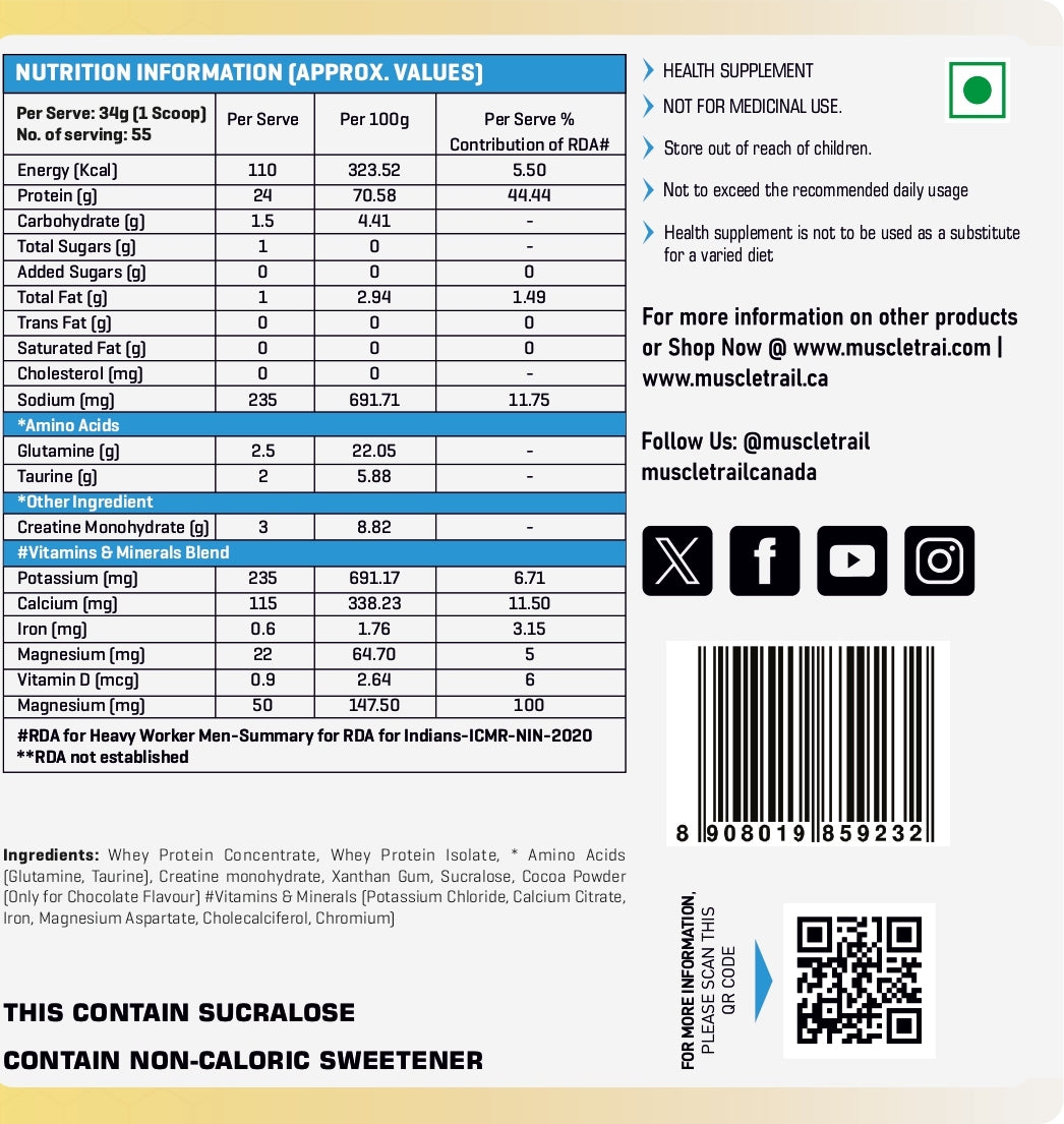 FS NUTRITION NITRO FUSION WHEY PROTEIN 1.870KG-3