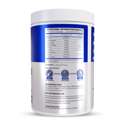 C9 Nutrition L-Glutamine Powder 250g