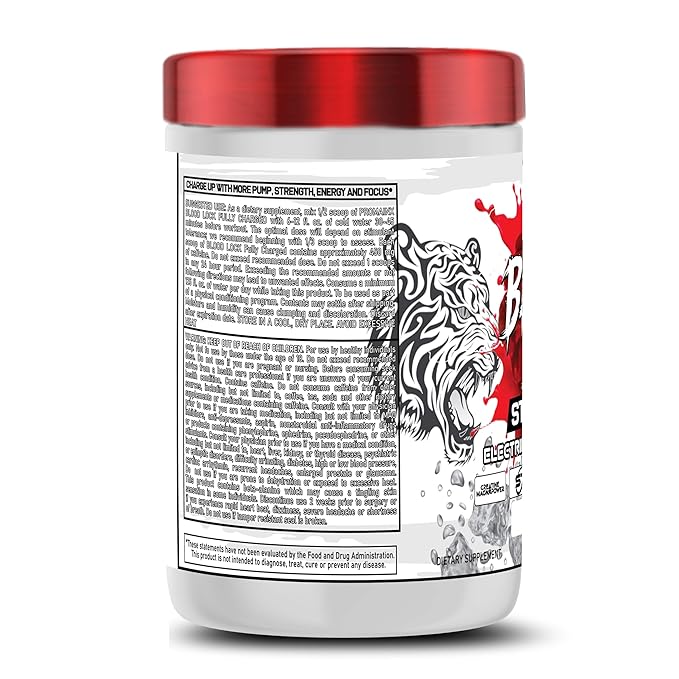 Blood Lock Pre-Workout Powder for Energy & Focus