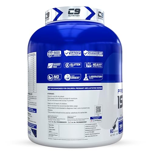 C9 Nutrition ISO Zero chocolate protein tub