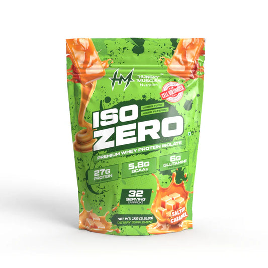 Hungry Muscles ISO ZERO Whey Protein Isolate 1Kg 32 Servings