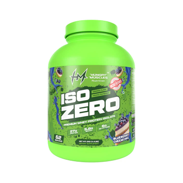 Hungry Muscles ISO ZERO Whey Protein Isolate 2Kg 62 Servings