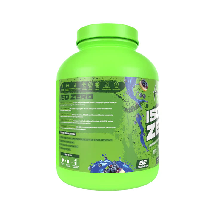 Hungry Muscles ISO ZERO Whey Protein Isolate 2Kg 62 Servings