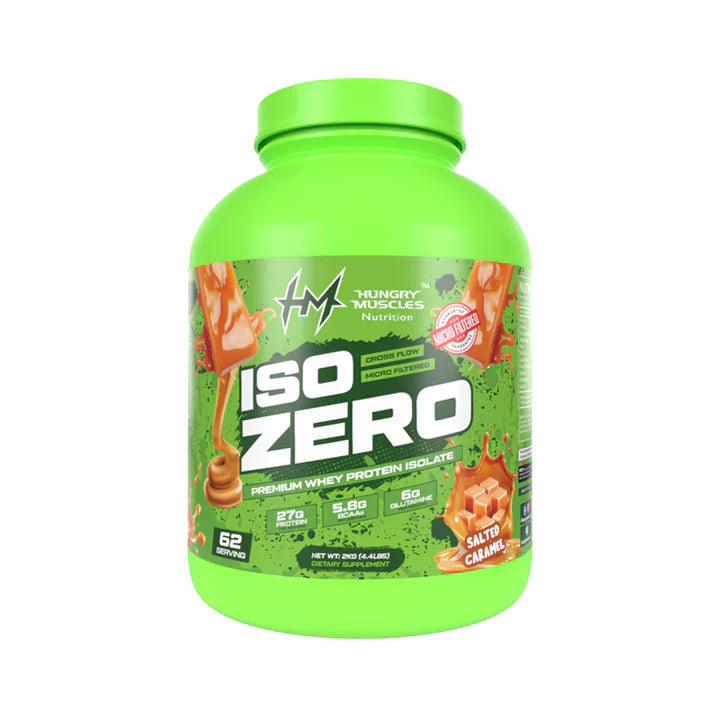 Hungry Muscles ISO ZERO Whey Protein Isolate 2Kg 62 Servings
