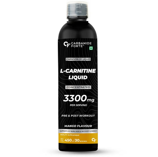 Carbamide Forte L-Carnitine Liquid 3300mg – 30 Servings – 450ml