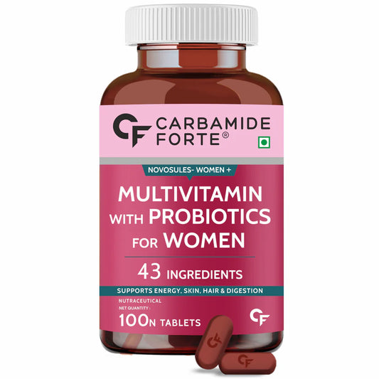 Carbamide Forte Multivitamin for Women – 100 Tablets – Health, Energy & Immunity Support