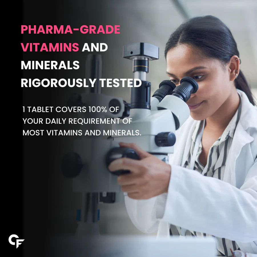 Carbamide Forte Multivitamin for Women – 100 Tablets – Health, Energy & Immunity Support