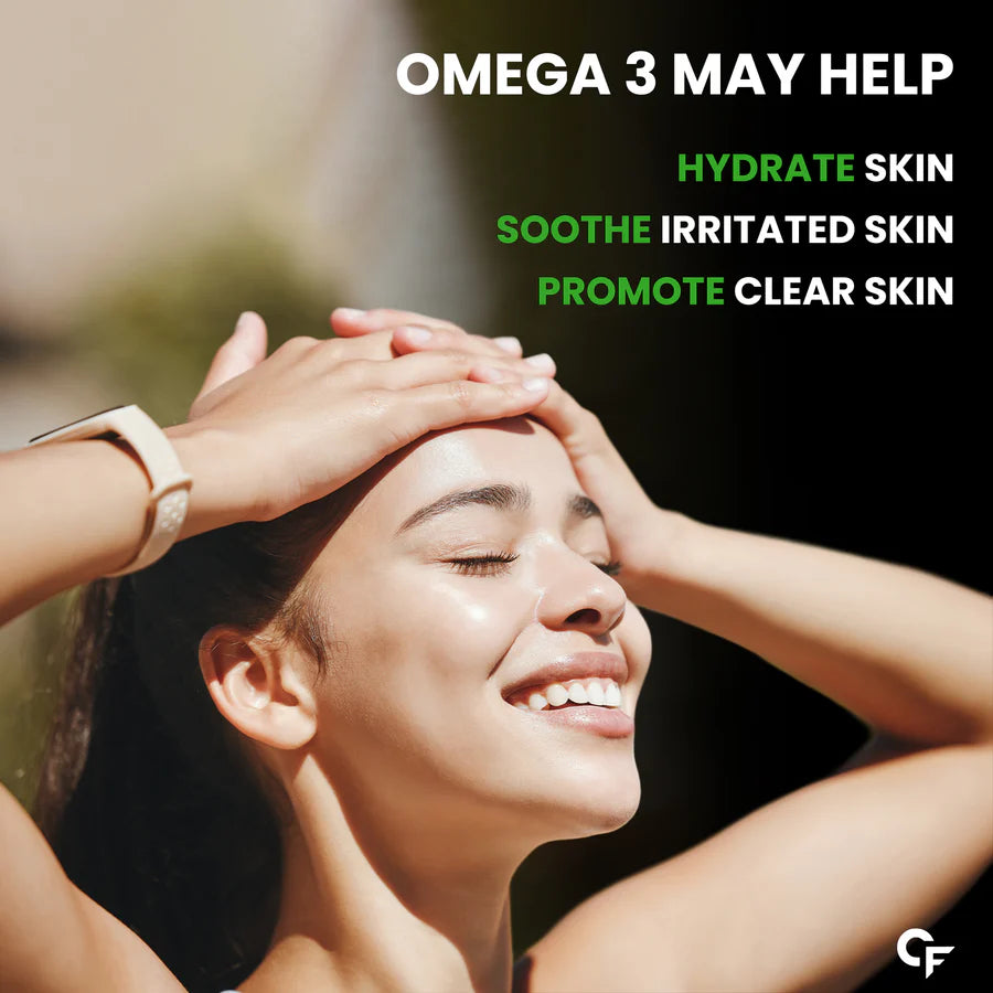 Carbamide Forte Veg Omega 3 – 1000mg – Heart & Brain Health – 60 Tablets