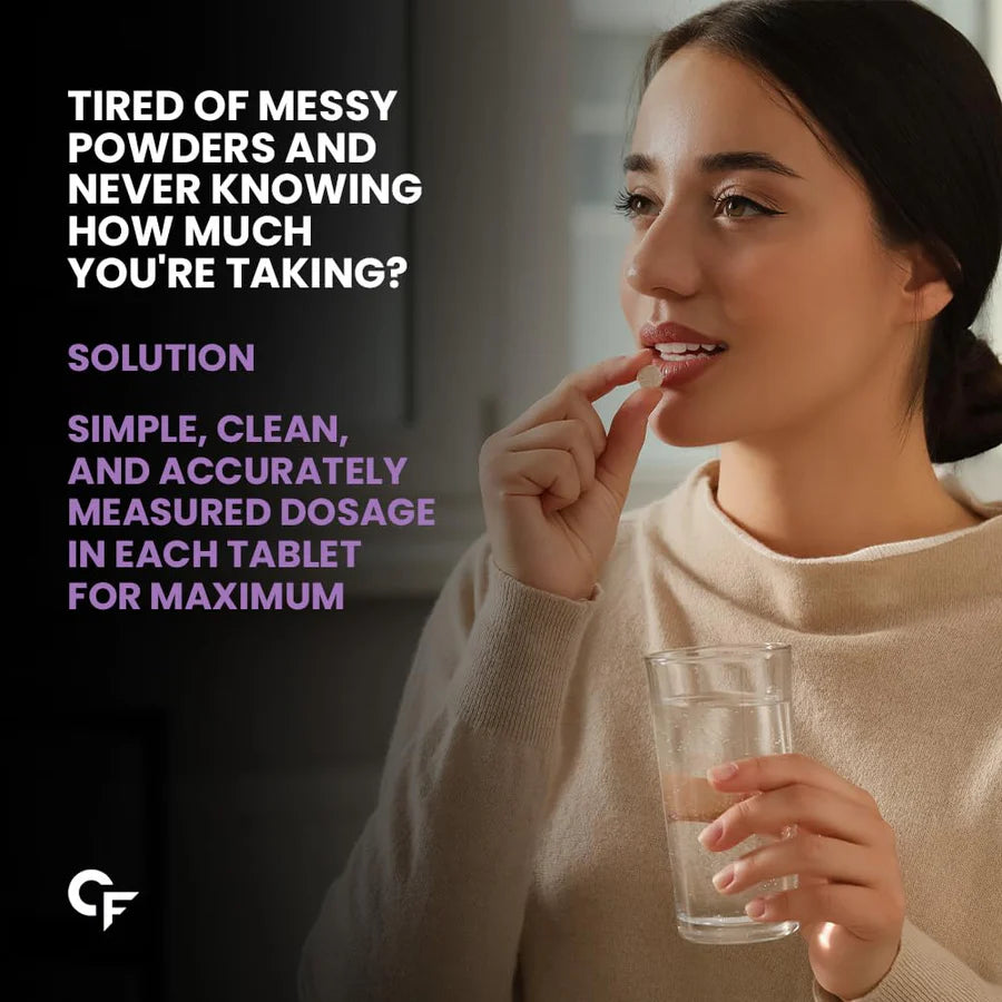 Carbamide Forte Organic Ashwagandha Tablets – Stress & Strength – 60 Tablets