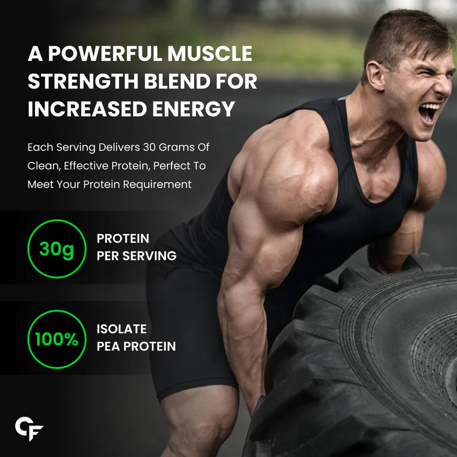 Carbamide Forte Pea Protein – 500g – Muscle & Recovery – Vegan Protein