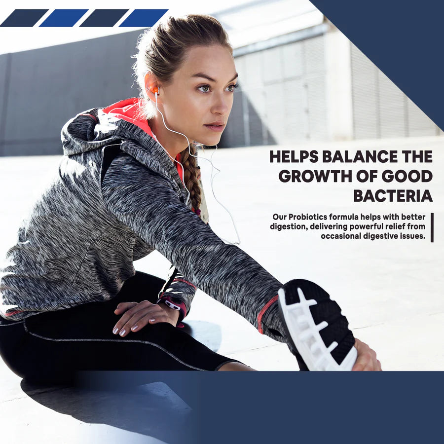 Carbamide Forte Probiotics Supplement β 60 Capsules β Gut Health & Immunity