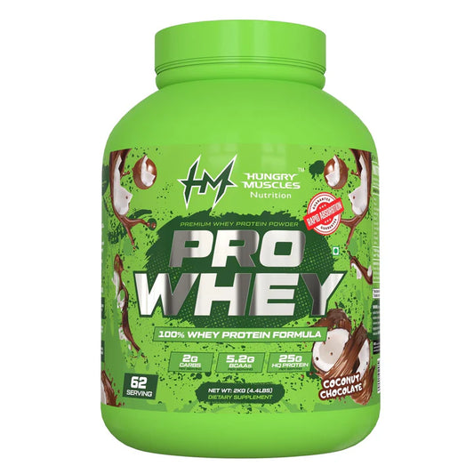 Hungry Muscles Pro Whey Protein 2KG – 62 Servings