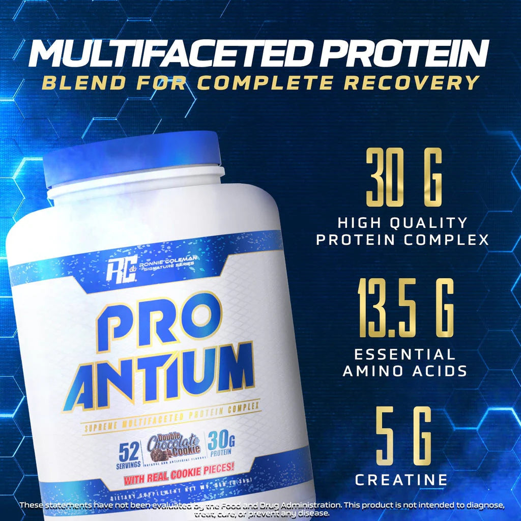 Ronnie Coleman Pro-Antium – 5 Lbs – Protein for Growth & Recovery