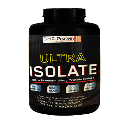 SHC Protein Ultra Isolate β 4.4 Lbs β Lean Muscle & Recovery Support