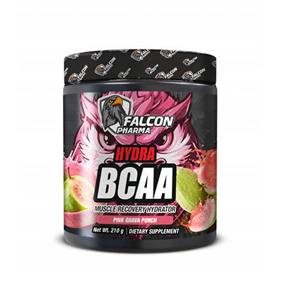 Falcon Pharma Hydra BCAA – Muscle Recovery Hydrator 210Gm Pink Guava Punch Flavour