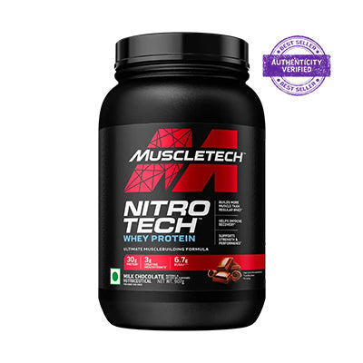MuscleTech NitroTech Performance Series Whey Protein Powder