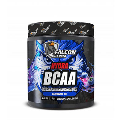 Falcon Pharma Hydra BCAA – Muscle Recovery Hydrator 210Gm Blueberry Ice Flavour