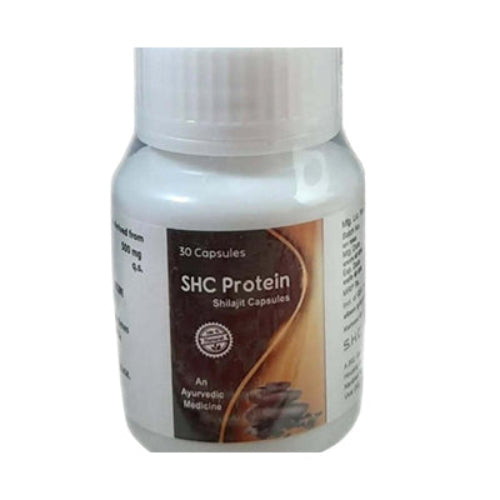 SHC Protein Shilajit – 30 Capsules – Strength & Energy Booster