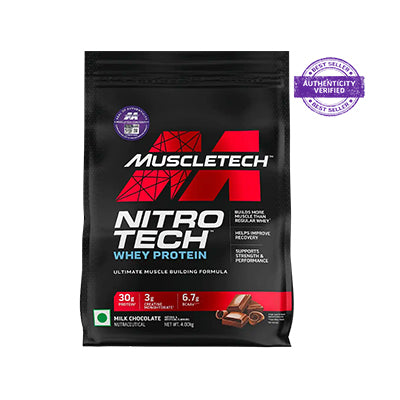 MuscleTech NitroTech Whey Protein Powder 4Kg Bag