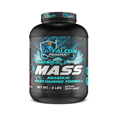 Falcon Pharma Anabolic Mass – High-Calorie Mass Gaining Formula 6Lbs Chocolate Flavour