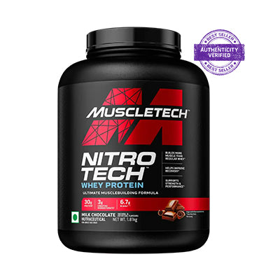 MuscleTech NitroTech Performance Series Whey Protein Powder