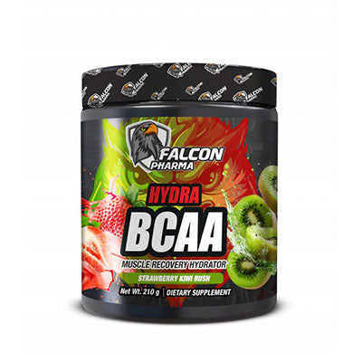 Falcon Pharma Hydra BCAA – Muscle Recovery Hydrator 210Gm Strawberry Kiwi Rush Flavour