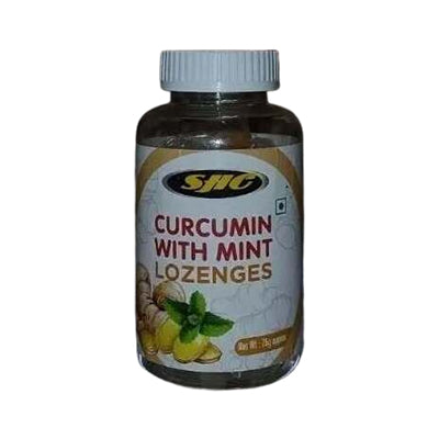 SHC Curcumin Mint Lozenges β 75g β Throat Relief & Immunity