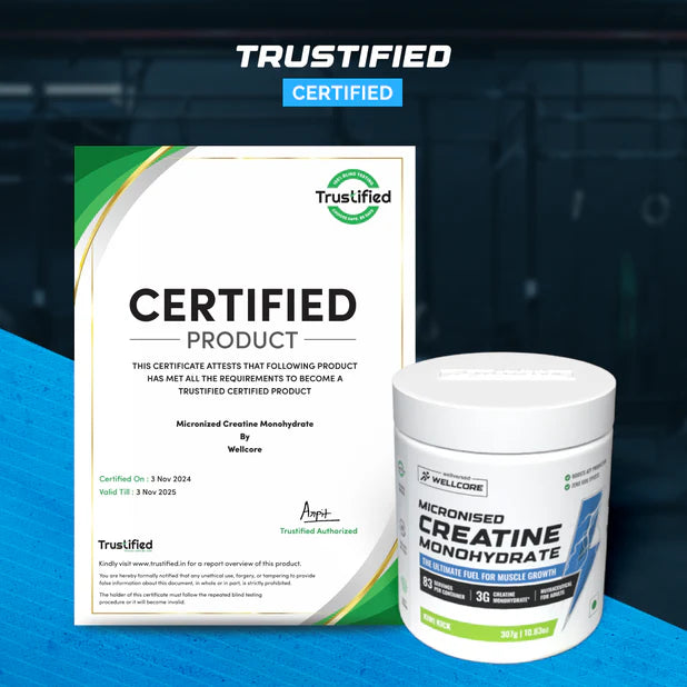 Wellcore - Pure Micronised Creatine Monohydrate | Kiwi Kick (307G, 83 Servings)-5