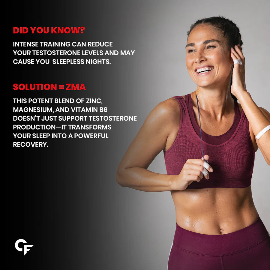 Carbamide Forte ZMA and Zinc Supplement – 60 Tablets – Men’s Strength & Sleep